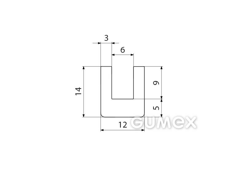 SILIKONPROFILE U-FORM